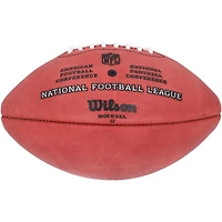 Ballon de football Wilson Duke dédicacé par Terry McLaurin, Washington Commanders