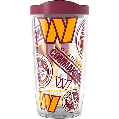 Tervis Washington Commanders 16oz. Allover Classic Tumbler