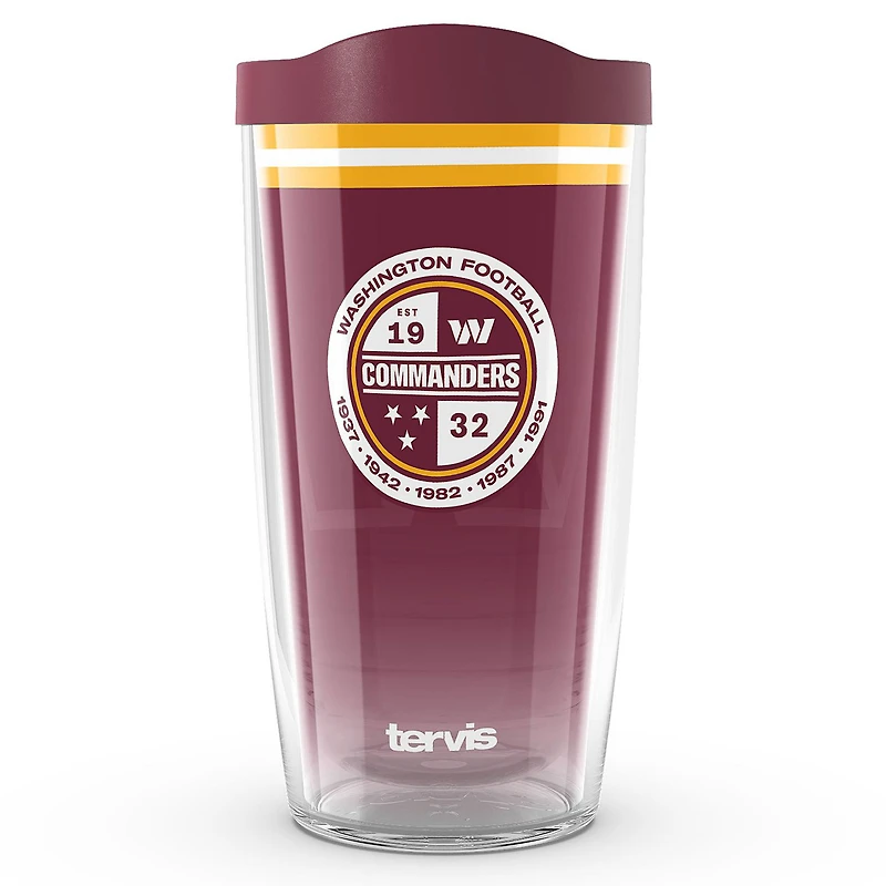 Tervis  Washington Commanders 16oz. Forever Fan Classic Tumbler