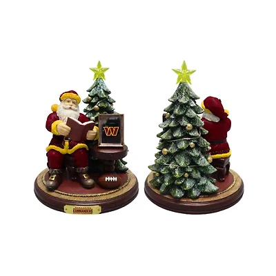 The Memory Company Washington Commanders Christmas Story Santa Figurine
