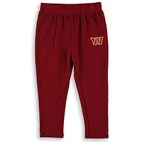 Ensemble t-shirt et legging Washington Commanders Forever Love or/bordeaux pour tout-petit