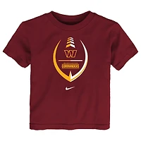 T-shirt bourgogne Nike Washington Commanders Football Wordmark pour tout-petit