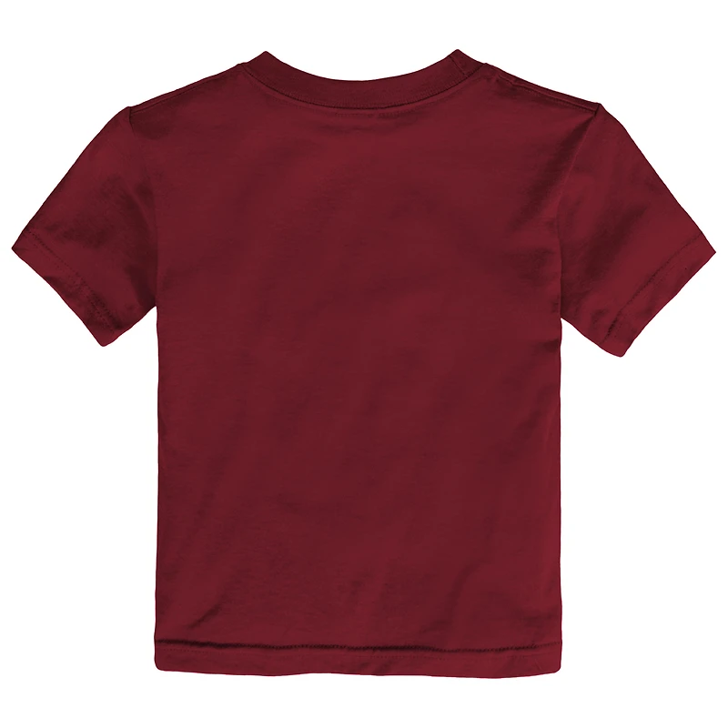 T-shirt bourgogne Nike Washington Commanders Football Wordmark pour tout-petit