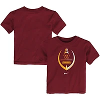T-shirt bourgogne Nike Washington Commanders Football Wordmark pour tout-petit