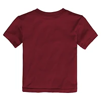 T-shirt Nike Washington Commanders Icon Wordmark pour tout-petit, bourgogne