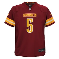 Maillot de jeu Nike Jayden Daniels Bordeaux Washington Commanders pour tout-petit