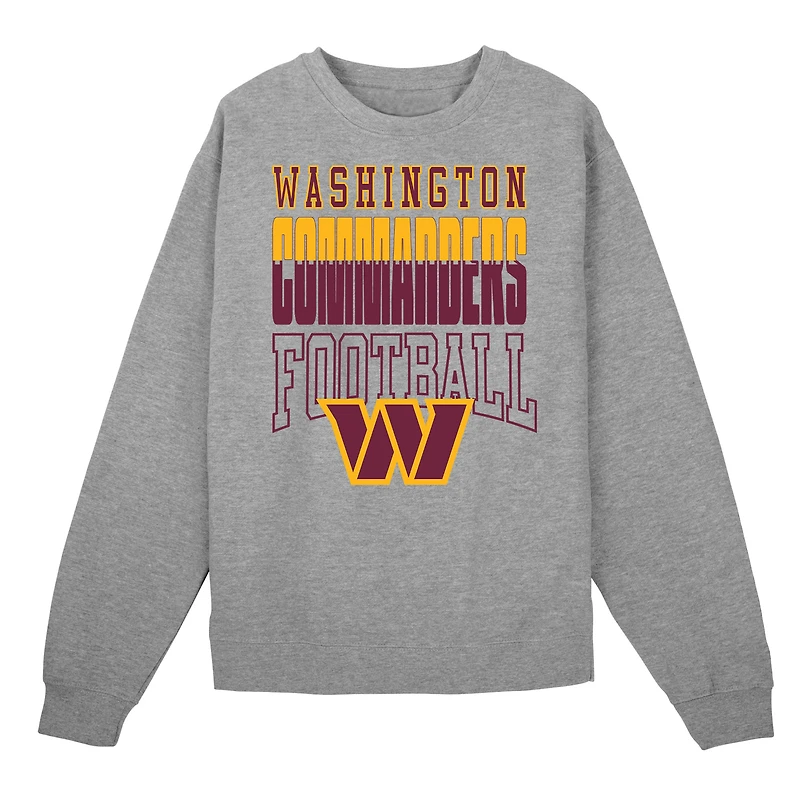 Ensemble sweat-shirt et pantalon pour tout-petit Outerstuff gris chiné Washington Commanders