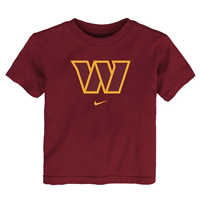 Toddler Outerstuff Red Washington Commanders Logo T-Shirt