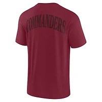 T-shirt unisexe Fanatics Bordeaux Washington Commanders Elements Iconic