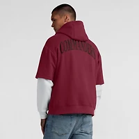 Sweat à capuche unisexe Fanatics Bordeaux Washington Commanders Sleek Elements