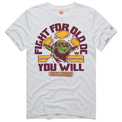 Unisex Homage  Ash Washington Commanders Star Wars x NFL Tri-Blend T-Shirt