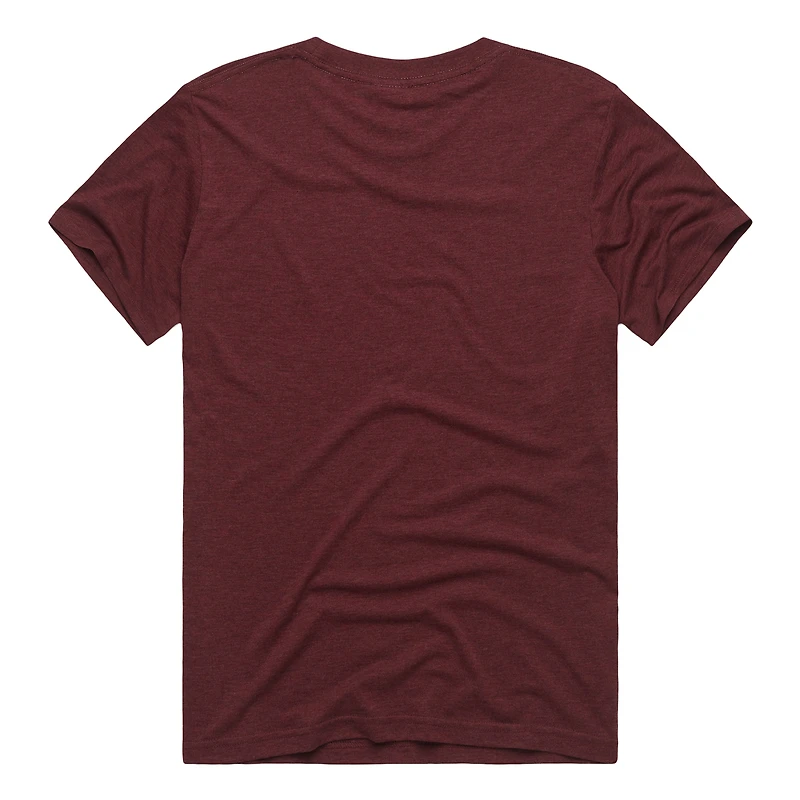 T-shirt unisexe bordeaux hommage Washington Commanders NFL ASL Collection par Love Sign Tri-Blend