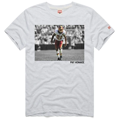 Unisex Homage Sean Taylor Ash Washington Commanders Pay Tri-Blend T-Shirt