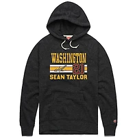 Unisex Homage Sean Taylor Charcoal Washington Commanders Name & Number Tri-Blend Pullover Hoodie
