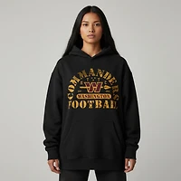 Unisex The Wild Collective Black Washington Commanders Logo Hoodie