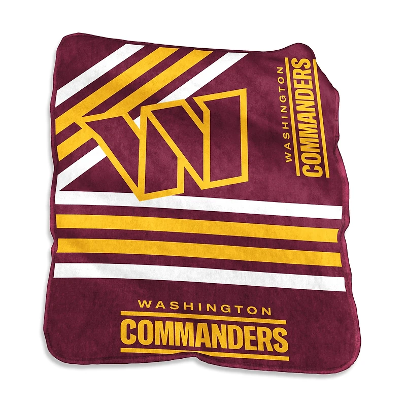 Washington Commanders 50" x 60" Plush Raschel Throw