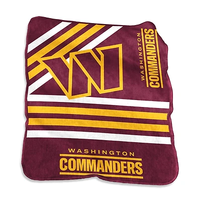 Washington Commanders 50" x 60" Plush Raschel Throw