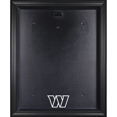 Vitrine de présentation du maillot avec logo encadré noir des Washington Commanders