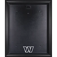 Vitrine de présentation du maillot avec logo encadré noir des Washington Commanders