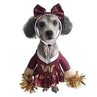 Washington Commanders Cheer Dog Costume