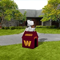 Washington Commanders Inflatable Snoopy Doghouse