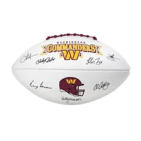 Ballon de football signature des Washington Commanders Legends