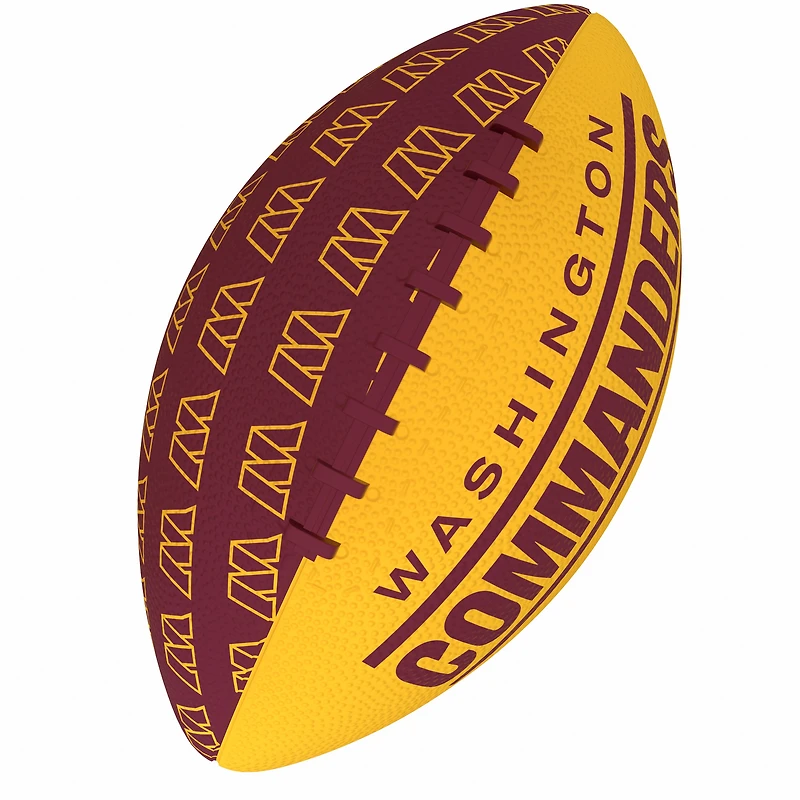 Washington Commanders Mini ballon de football en caoutchouc