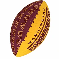 Washington Commanders Mini ballon de football en caoutchouc