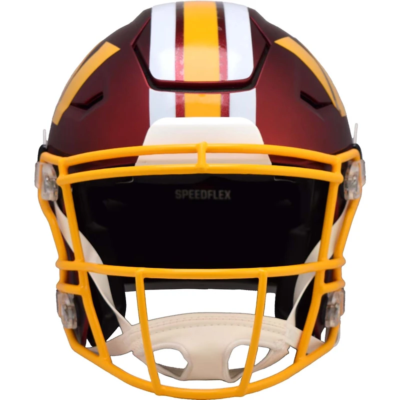 Casque authentique Riddell 2025 sur le terrain des Washington Commanders, version alternative du Super Bowl, Speed Flex