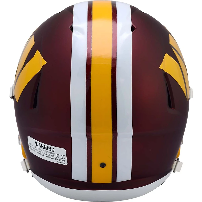 Casque réplique de vitesse alternatif Riddell 2025 des Washington Commanders, époque du Super Bowl