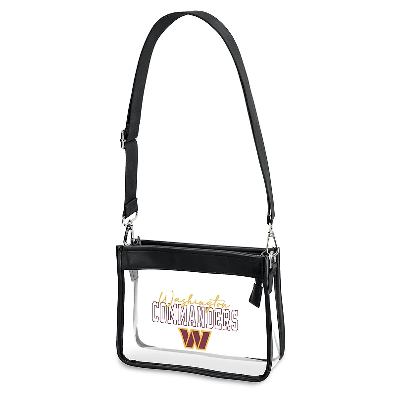 Sac bandoulière mini à chaîne en plastique WEAR by Erin Andrews Washington Commanders