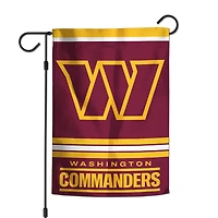 Drapeau de jardin double face WinCraft Washington Commanders 30,5 x 45,7 cm