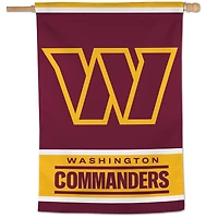 WinCraft Washington Commanders 28" x 40" Primary Logo Single-Sided Vertical Banner