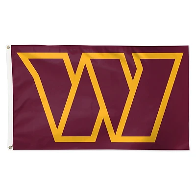 WinCraft Washington Commanders 3' x 5' Deluxe - Single-Sided Flag
