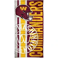 Serviette de plage rétro Spectra WinCraft Washington Commanders 30 po x 60 po