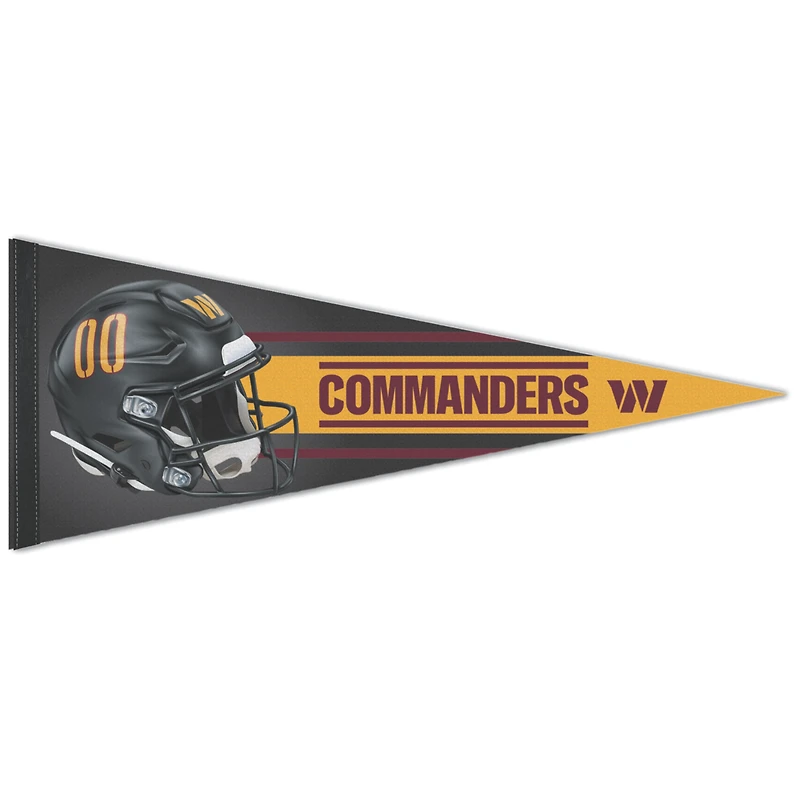 WinCraft Washington Commanders Alternate Helmet 12'' x 30'' Premium - Pennant