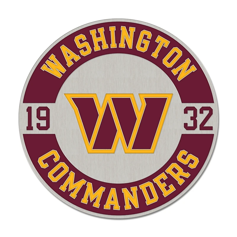 WinCraft Washington Commanders Established Collector Pin