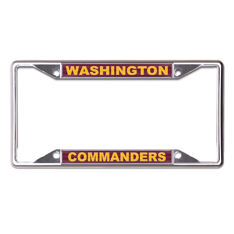 WinCraft Washington Commanders Metal License Plate Frame
