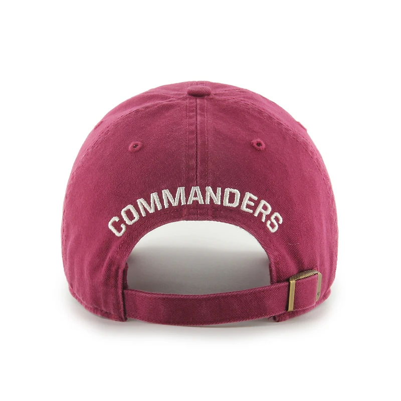 Women's '47 Burgundy Washington Commanders Finley Clean Up Adjustable Hat