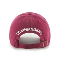 Women's '47 Burgundy Washington Commanders Finley Clean Up Adjustable Hat