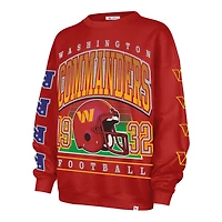 Sweat-shirt oversize bordeaux « 47 Washington Commanders Go Big » pour femme