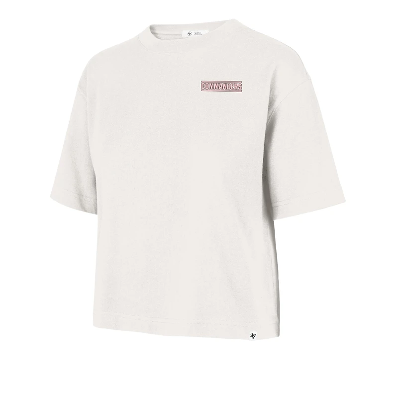 T-shirt Reed City « 47 Cream Washington Commanders Love Letter » pour femmes