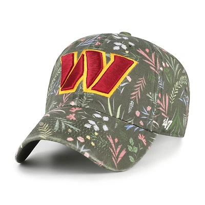 Casquette ajustable « 47 Green Washington Commanders Verbena Clean Up » pour femme