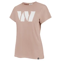 Women's '47  Light Pink Washington Commanders Premier Frankie T-Shirt