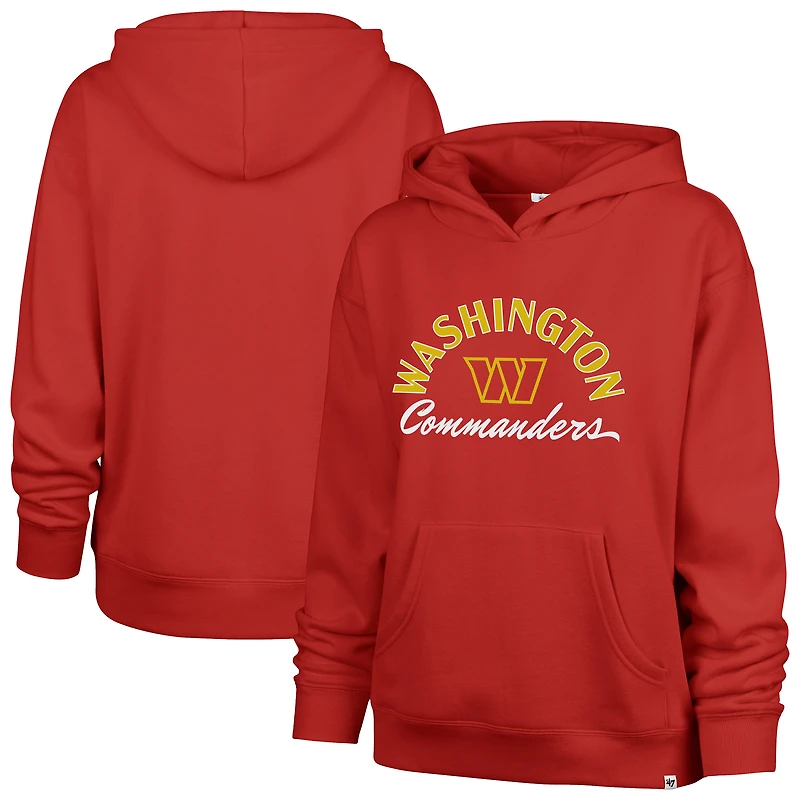 Sweat à capuche Whirlwind Naomi rouge '47 pour femme des Washington Commanders