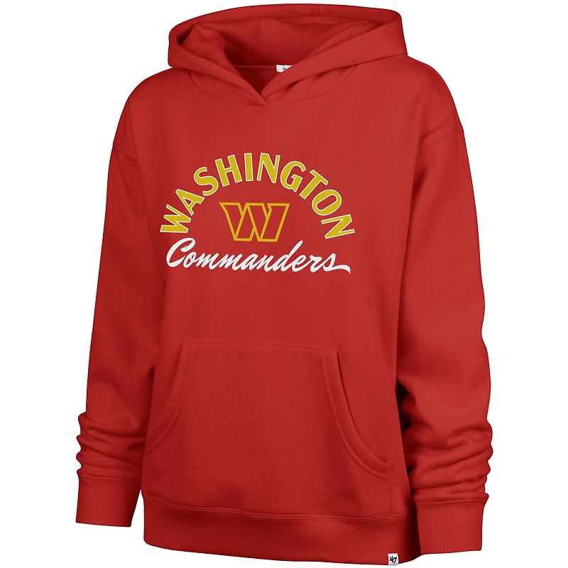 Sweat à capuche Whirlwind Naomi rouge '47 pour femme des Washington Commanders