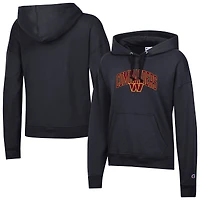 Women's Champion  Black Washington Commanders Powerblend Hoodie