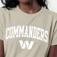 Women's Champion  Light Brown Washington Commanders Cocoa Butter T-Shirt