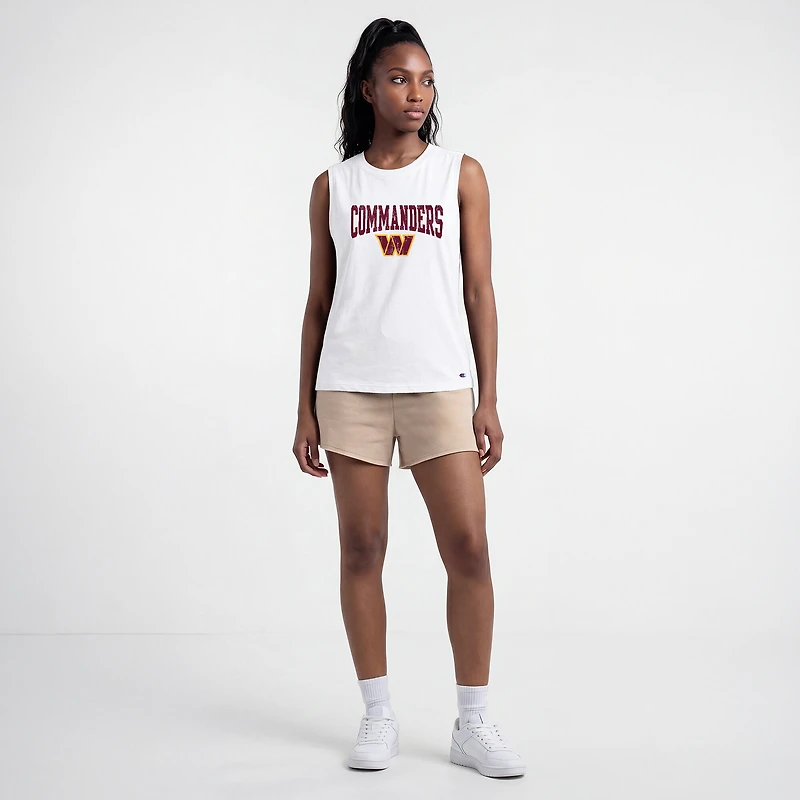 Débardeur blanc Champion Washington Commanders pour femme