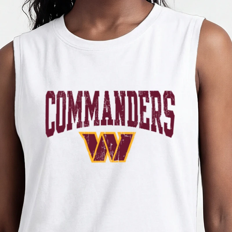 Débardeur blanc Champion Washington Commanders pour femme